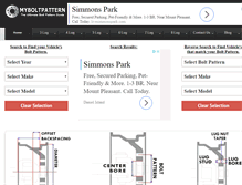 Tablet Screenshot of myboltpattern.net